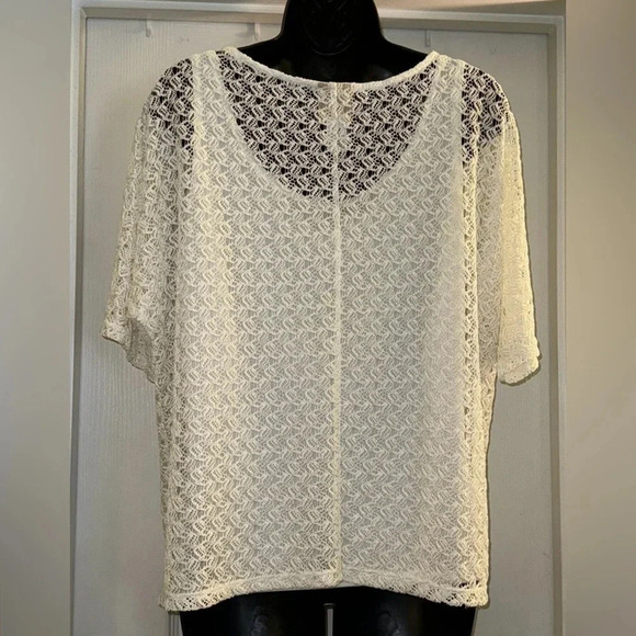Ruby Rd Laced Blouse - Picture 4 of 5